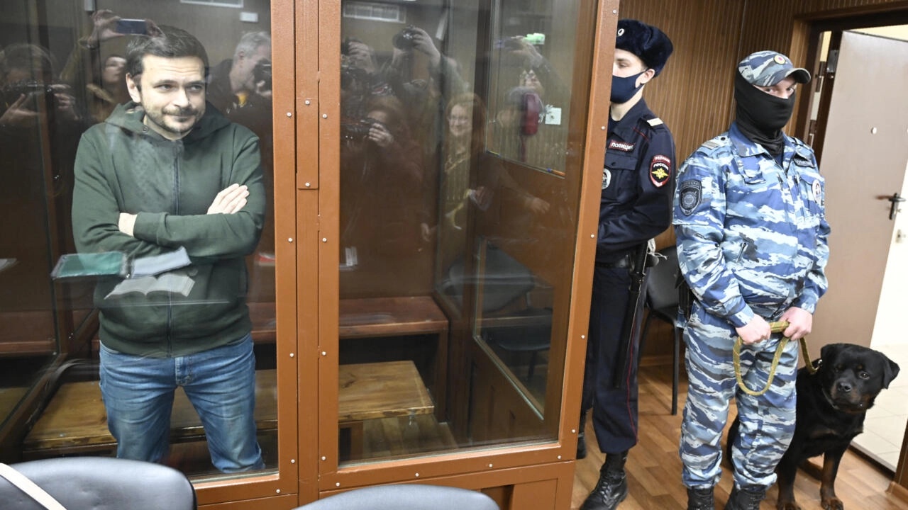محاكمة المعارض الروسي إيليا ياشين 