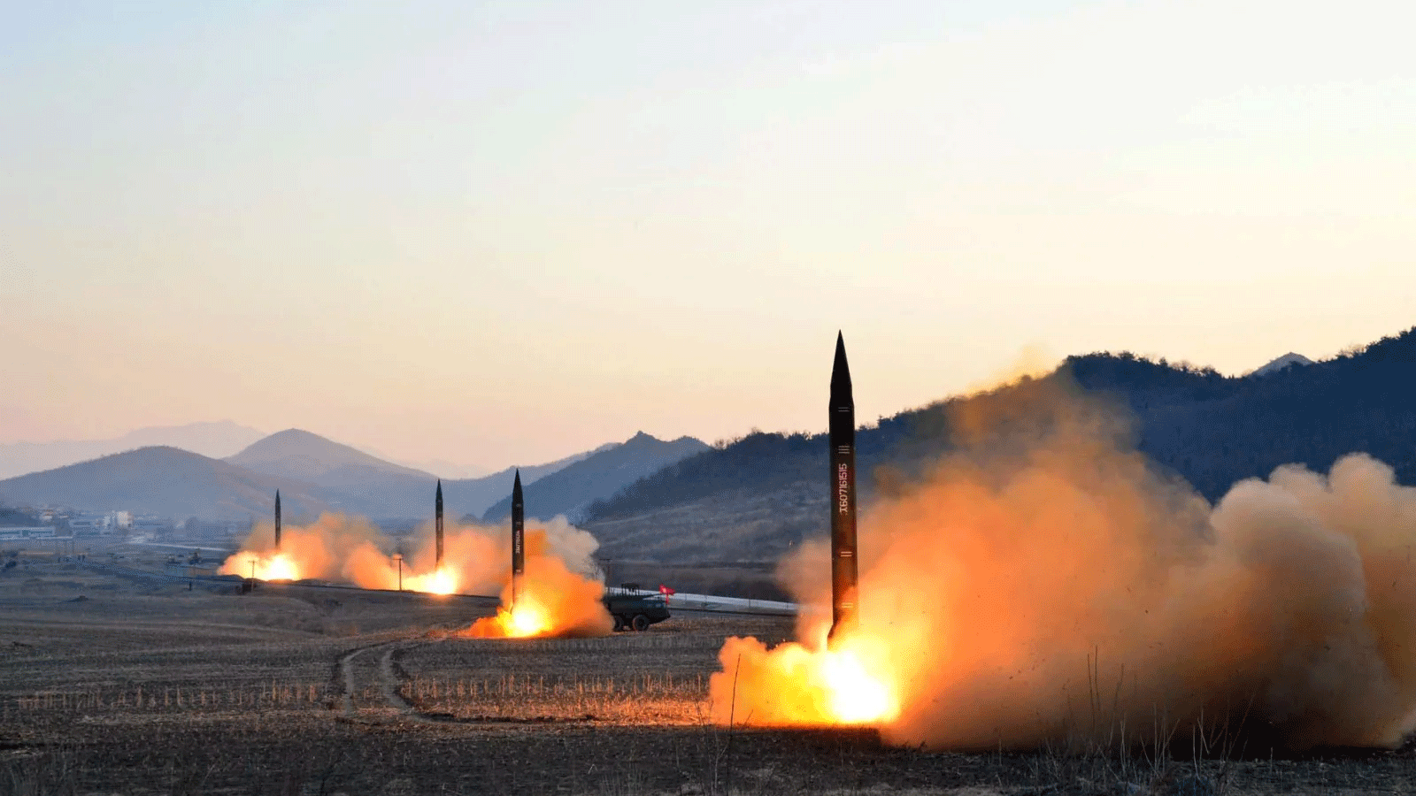 صورة غير مؤرخة نشرتها وكالة الأنباء المركزية الكورية الشمالية (KCNA) عبر KNS