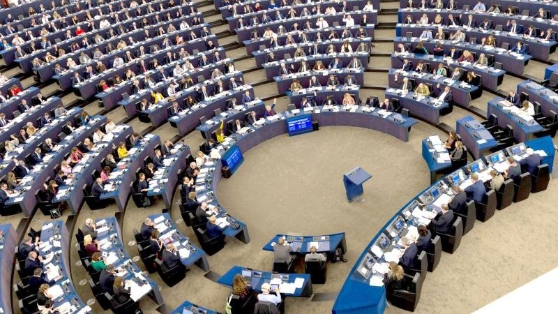 صورة من الأرشيف لإحدى جلسات البرلمان الأوروبي