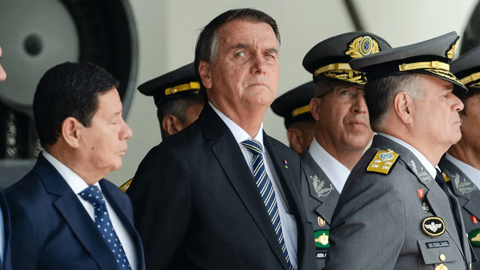 الرئيس المنتهية ولايته للبرازيل جاير بولسونارو في ريو دي جانيرو (البرازيل). 26 تشرين الثاني\نوفمبر 2022