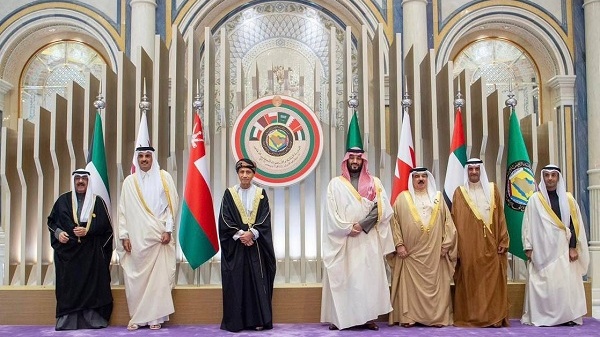 قادة مجلس التعاون لدول الخليج العربية خلال قمتهم في الريلض الجمعة 9 ديسمبر 2022 (المجلس)