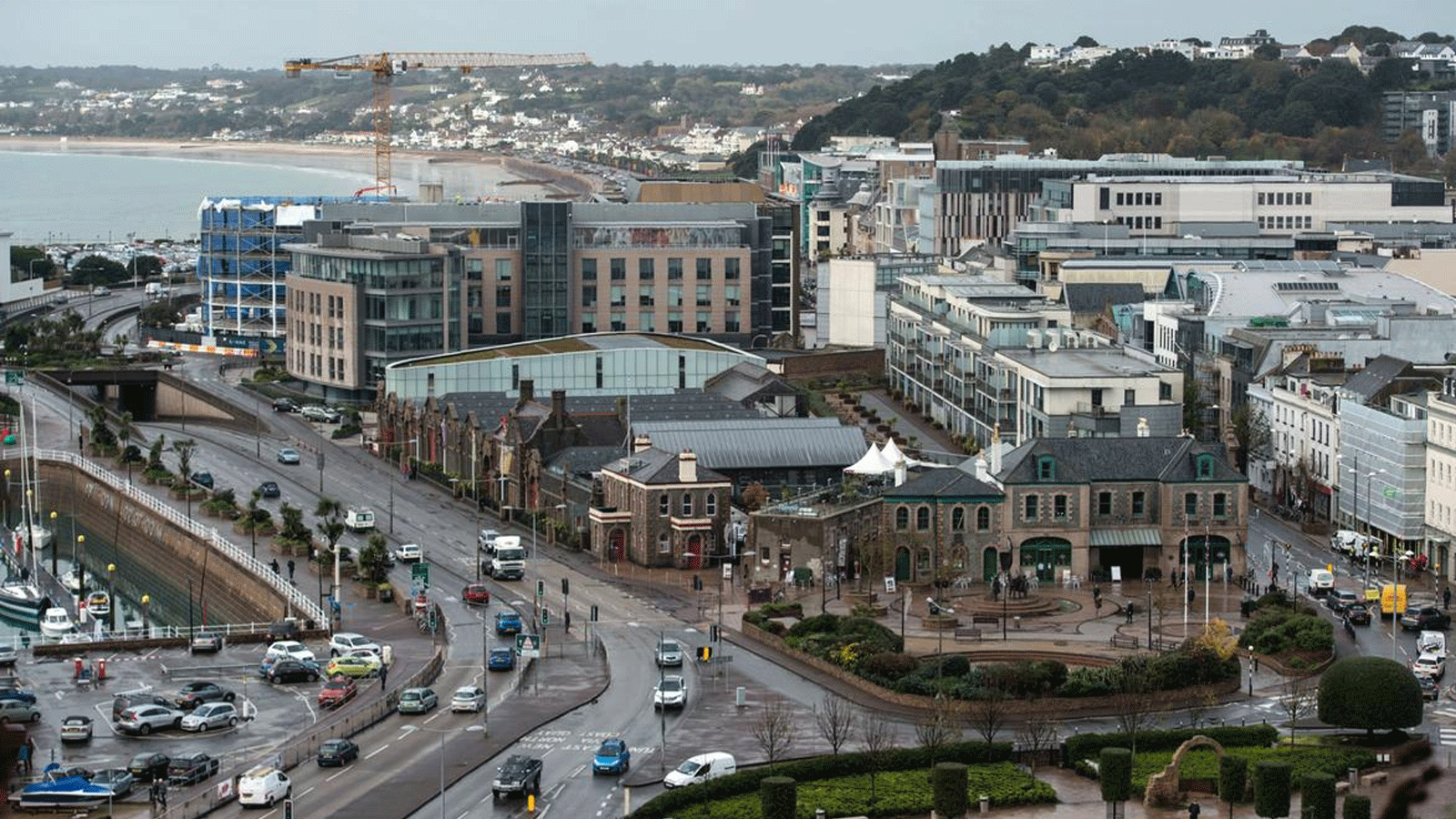 لقطة أرشيفية لجزيرة جيرزي البربطانية