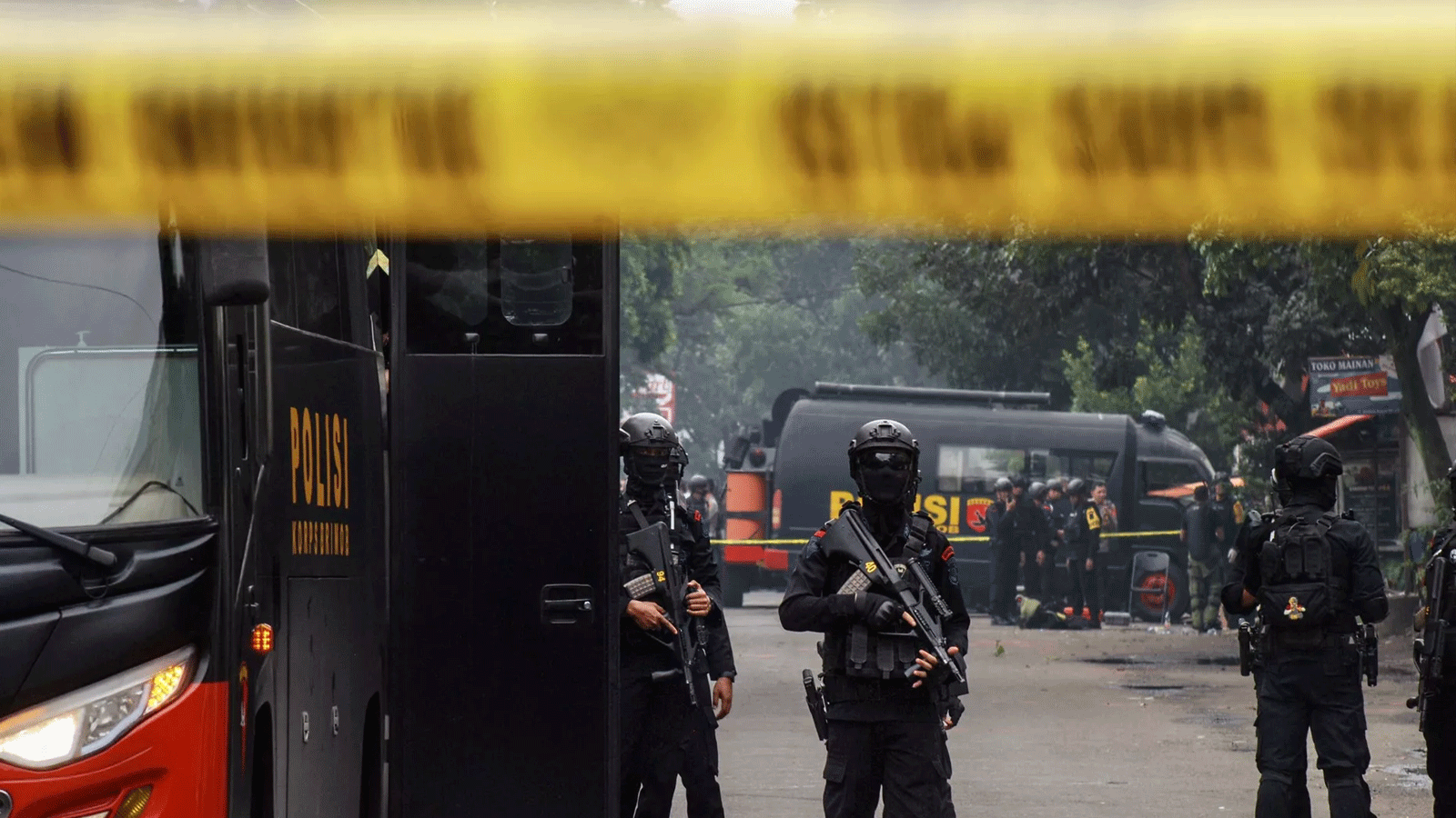 إندونيسيا: جرح ثلاثة شرطيين في هجوم انتحاري