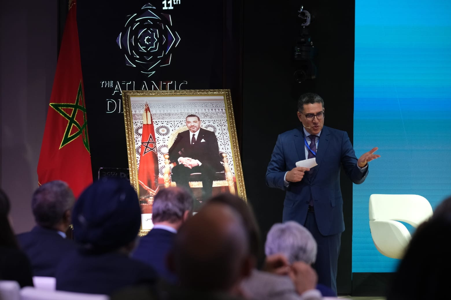 كريم العيناوي يسدل الستار على أعمال ’’حوارات أطلسية’’