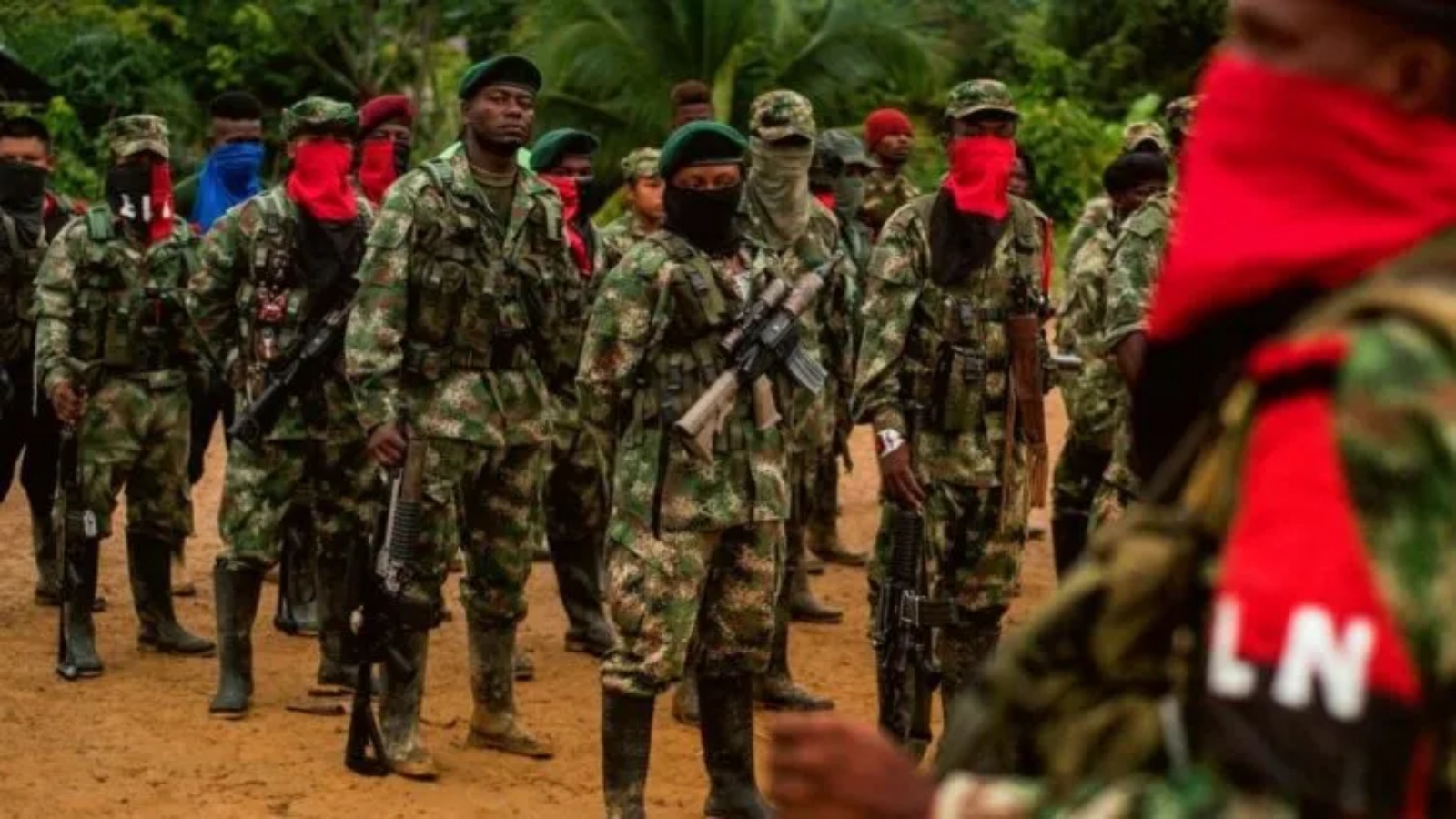 أعضاء جيش التحرير الوطني في كولومبيا