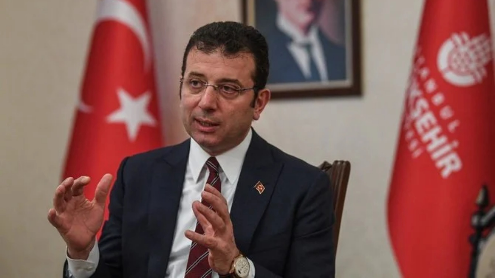 رئيس بلدية اسطنبول المعارض أكرم إمام أوغلو