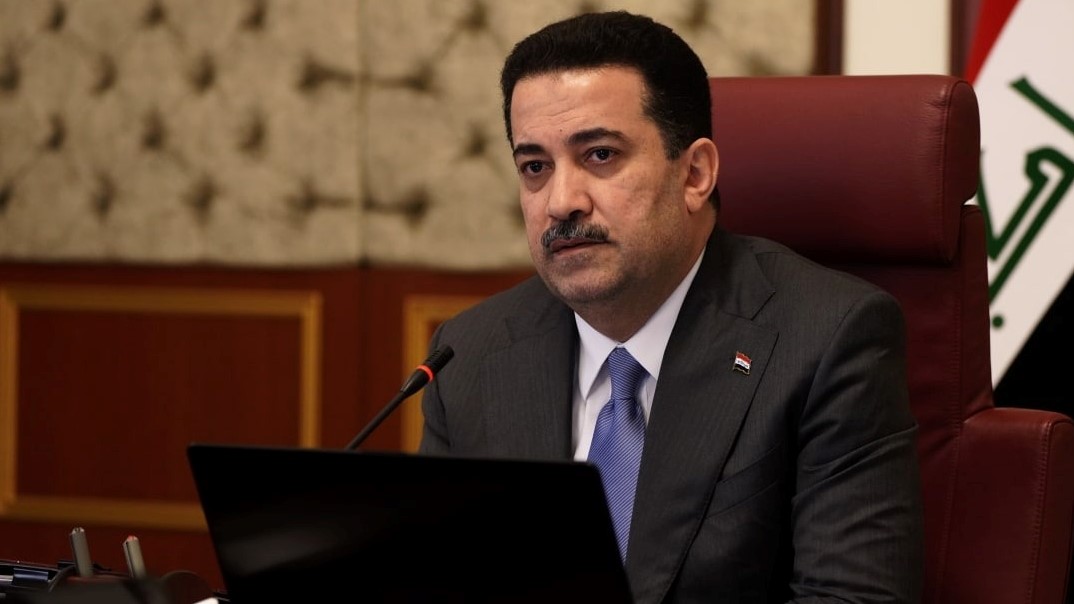 رئيس الوزراء العراقي محمد شياع السوداني في صورة نشرها الموقع الرسمي للحكومة العراقية 