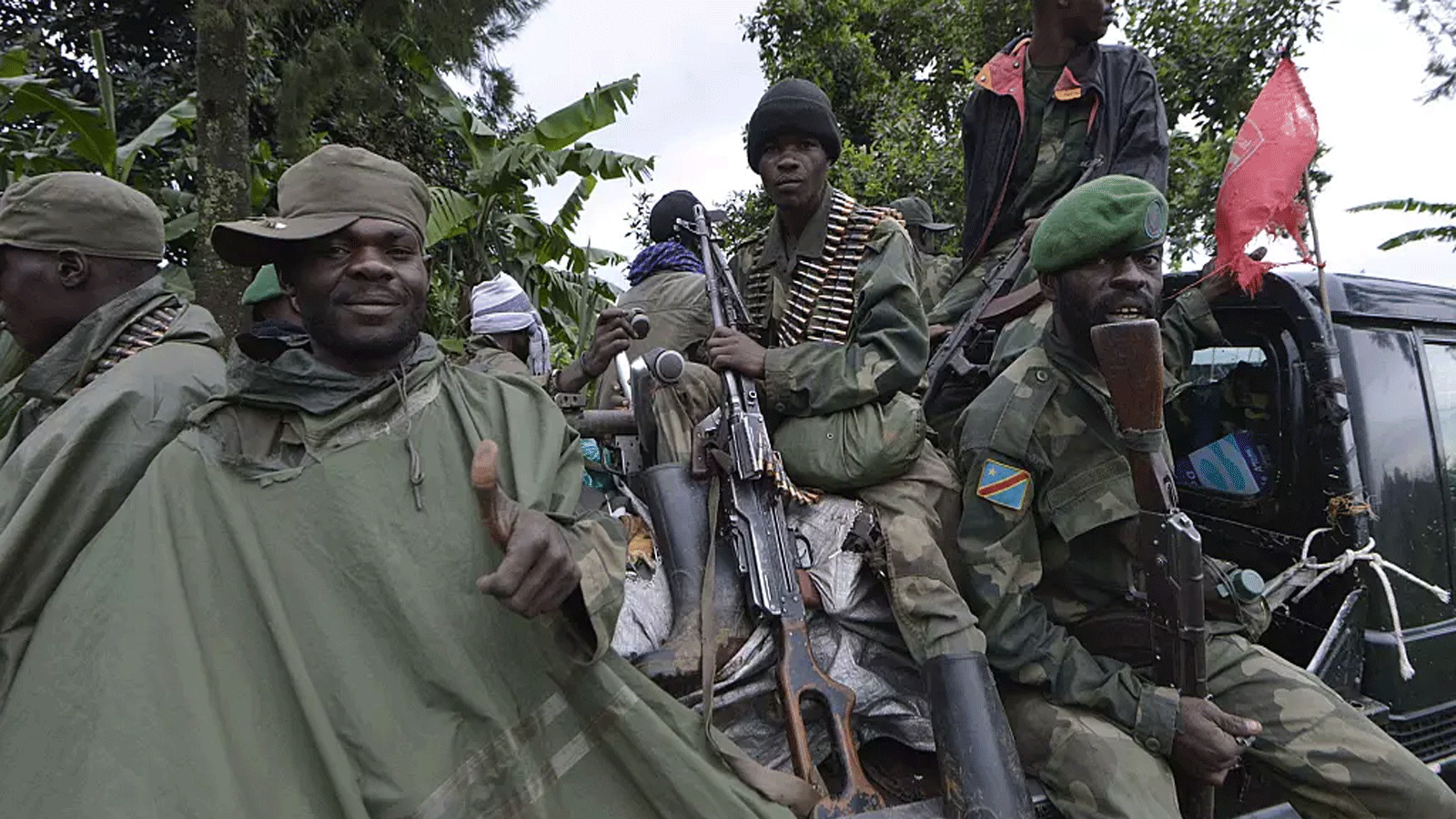 متمردون من حركة إم23 في الكونغو الديمقراطية