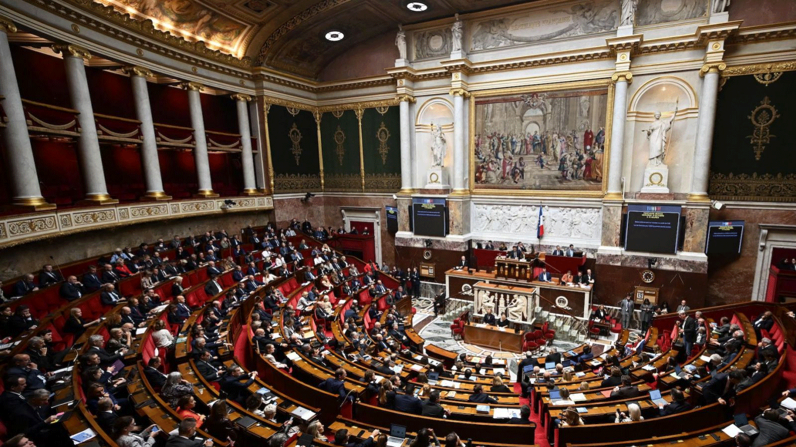 صورة أرشيفية لاحد اجتماعات البرلمان الفرنسي