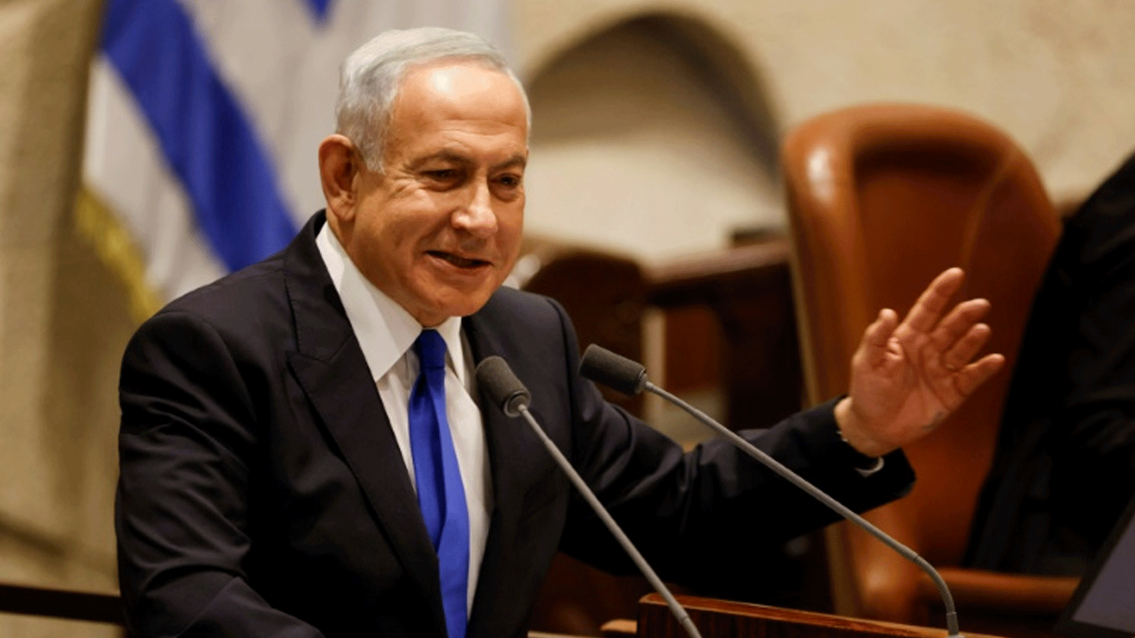 رئيس الحكومة الاسرائيلية الجديدة بنيامين نتانياهو