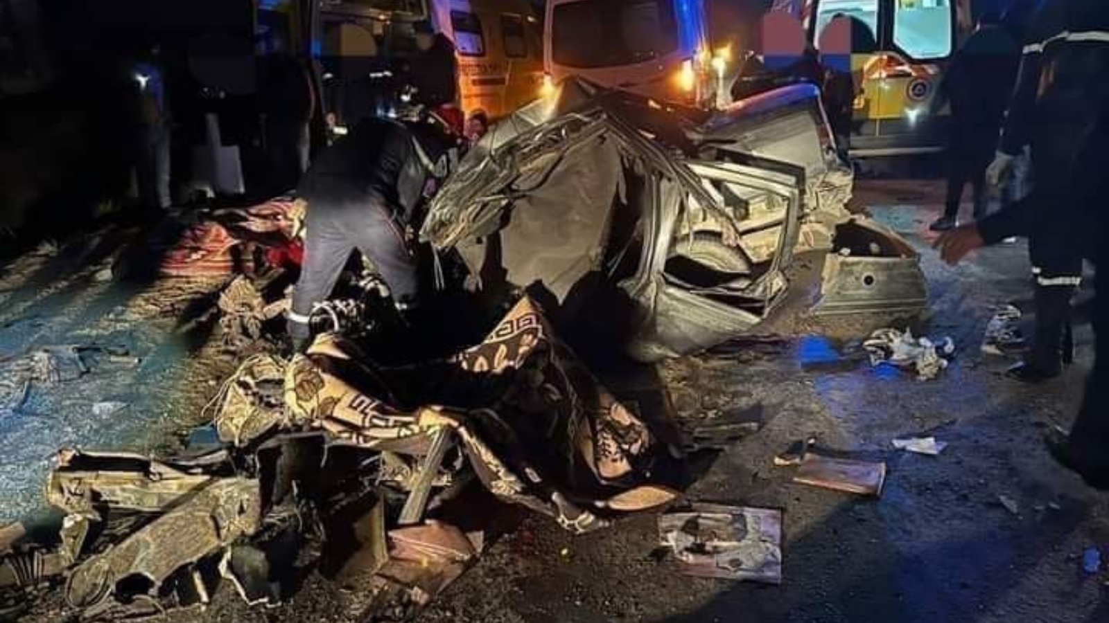 مقتل ثمانية أفراد من عائلة واحدة في حادث مرور في الجزائر