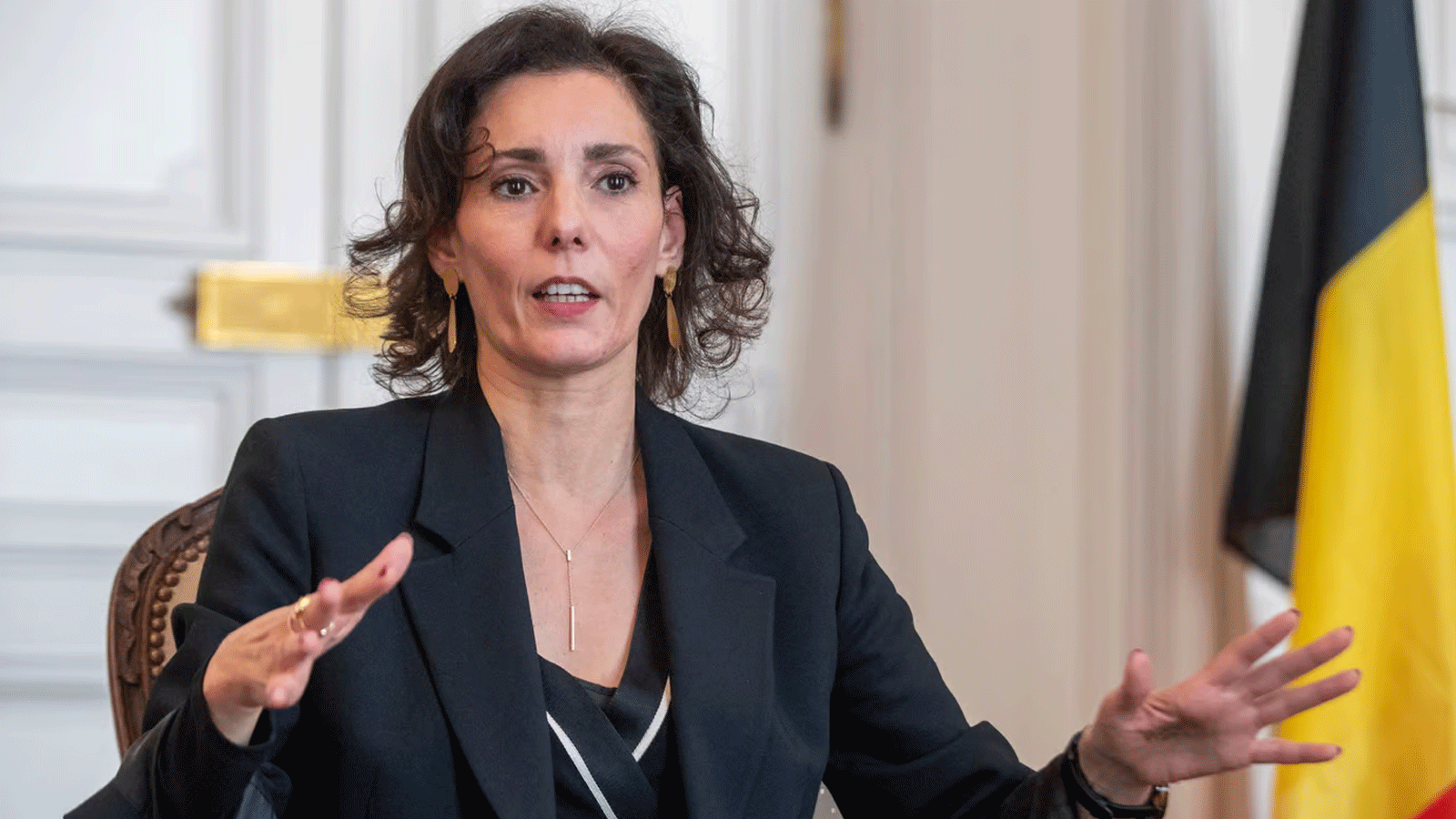 وزيرة الخارجيّة البلجيكيّة حجّة لحبيب