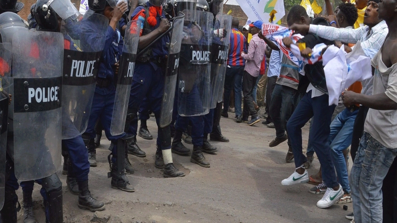 مواجهات بين الشرطة والمتظاهرين في الكونغو الديمقراطية