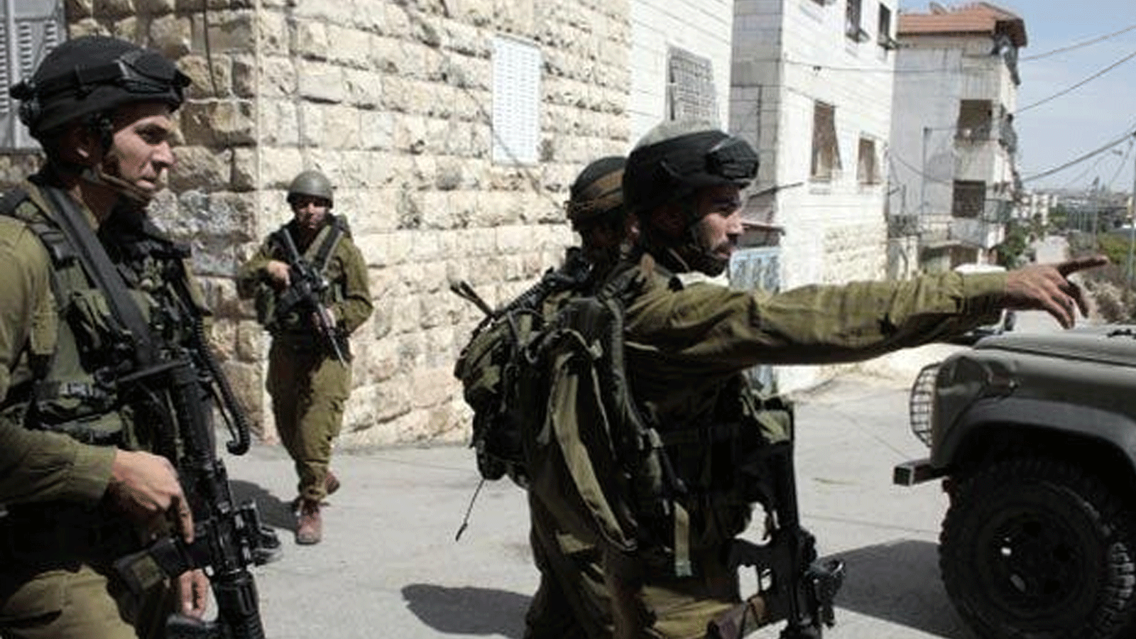 جنود من الجيش الإسرائيلي في الضفة الغربية
