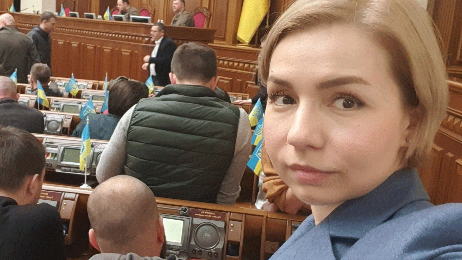 رئيسة لجنة مكافحة الفساد في البرلمان الأوكراني أناستاسيا رادين