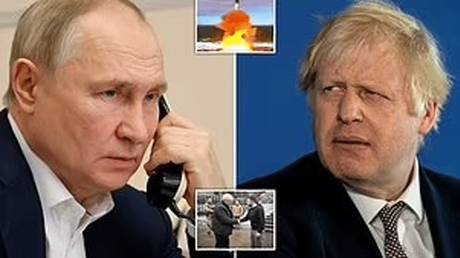 جونسون: بوتين هددني خلال اتصال بعد الغزو