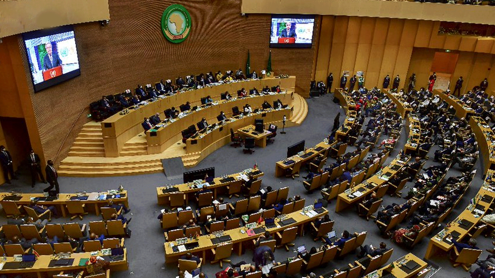 لقطة من قمة الاتحاد الأفريقي في اديس ابابا