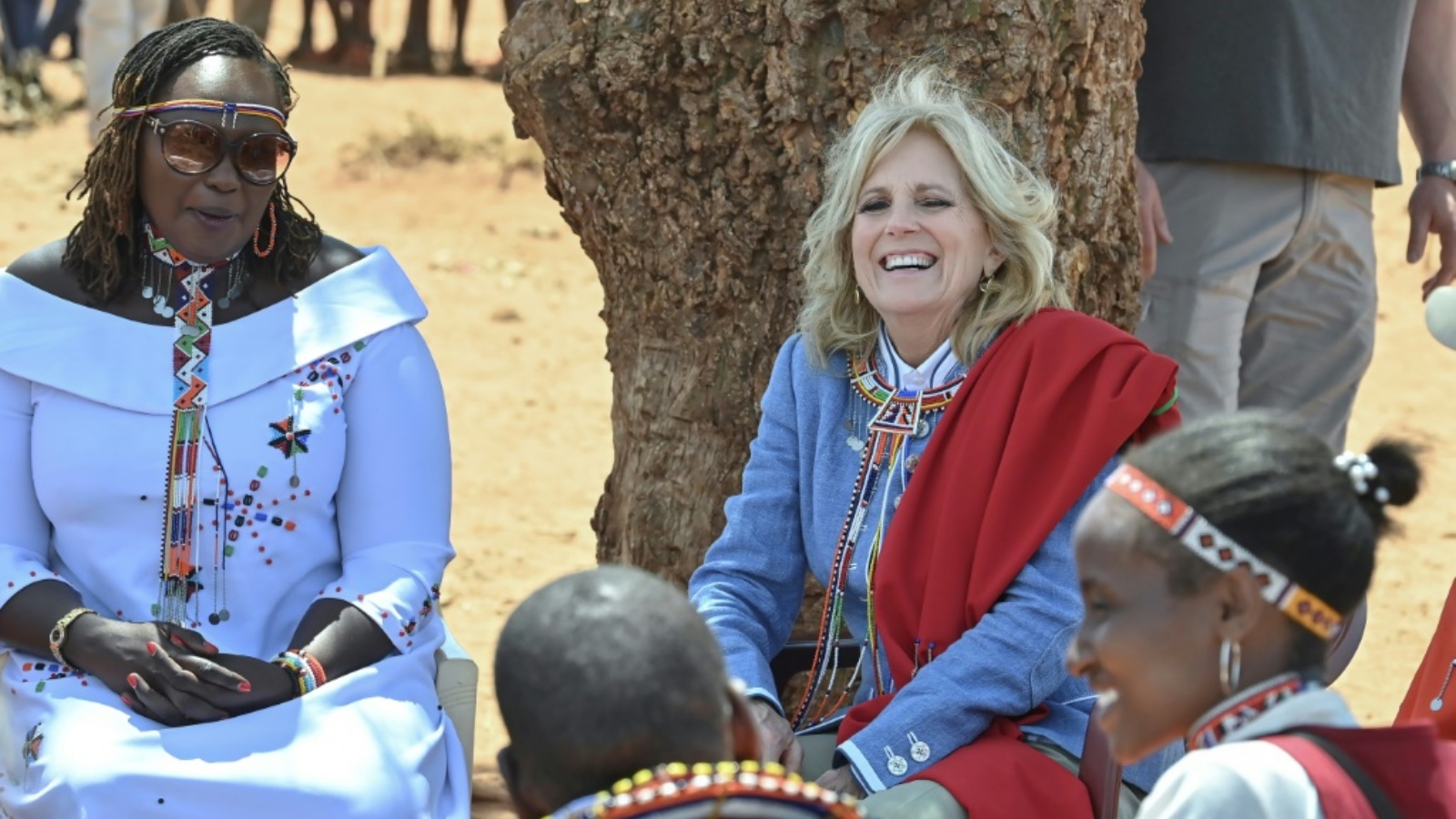 السيدة الاميركية الأولى جيل بايدن في كينيا. 26 فبراير 2023 