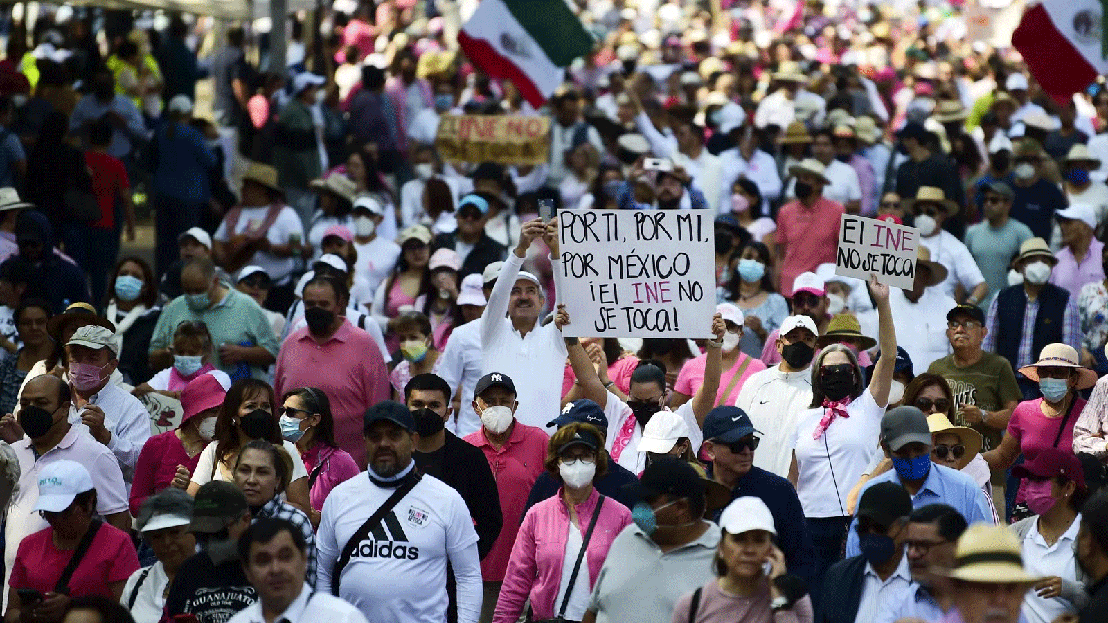 تظاهرة جديدة في المكسيك ضد تعديلات في هيئة الانتخابات