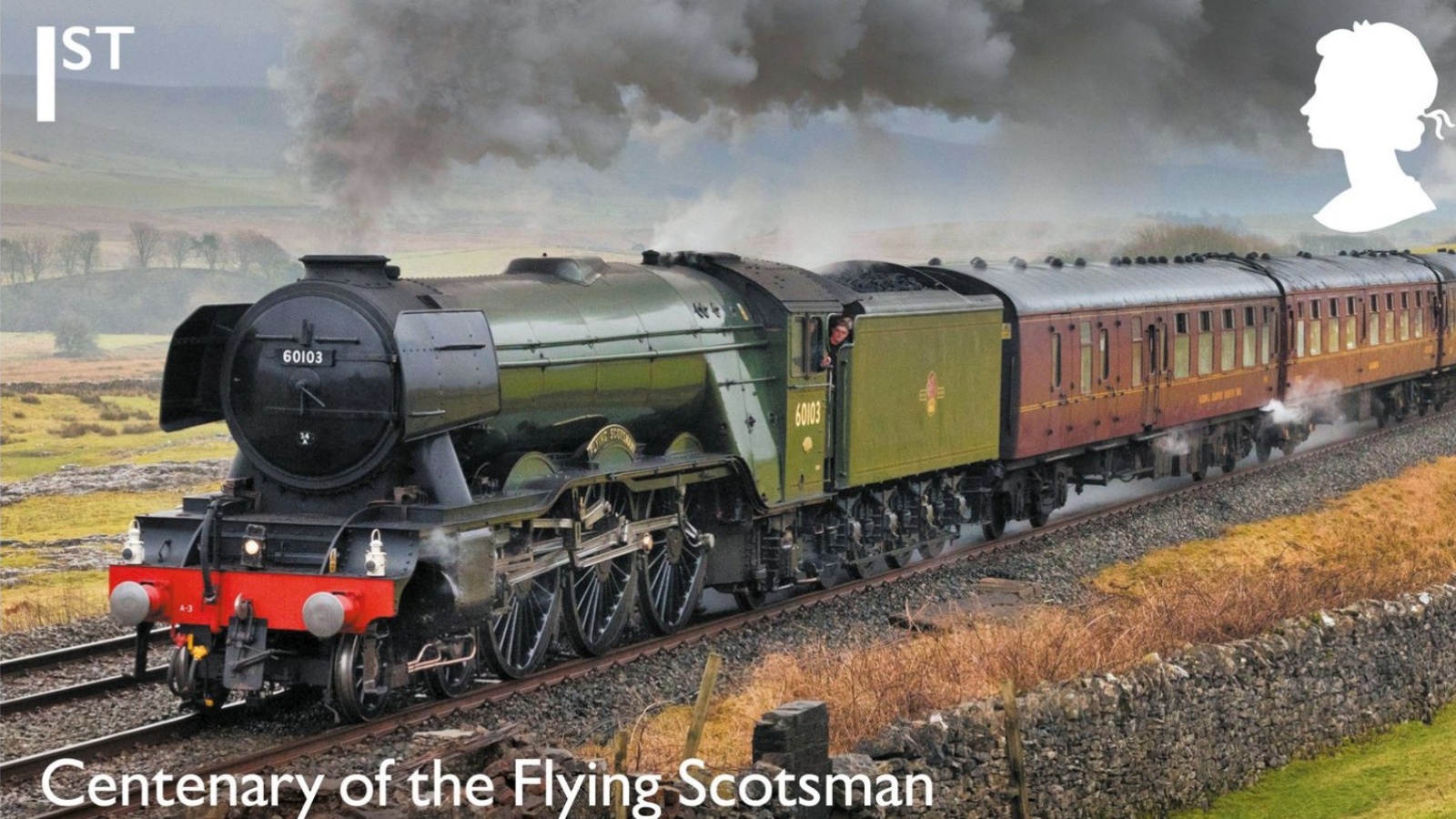 صورة وزعتها هيئة البريد الملكي البريطانية لإصدارها الجديد من الطوابع 