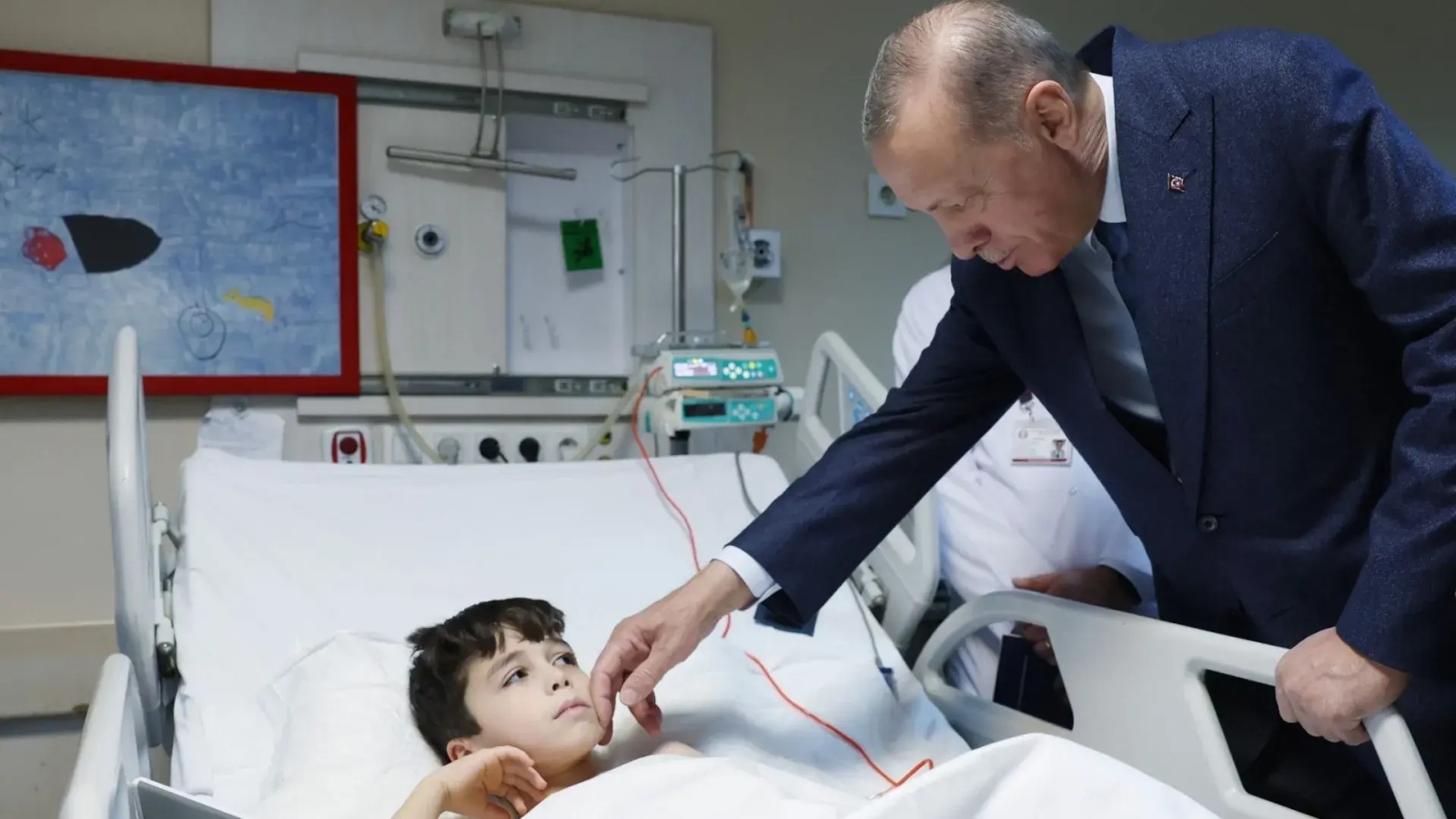 الرئيس التركي رجب طيب إردوغان خلال زيارة لمنطقة بجنوب شرق البلاد