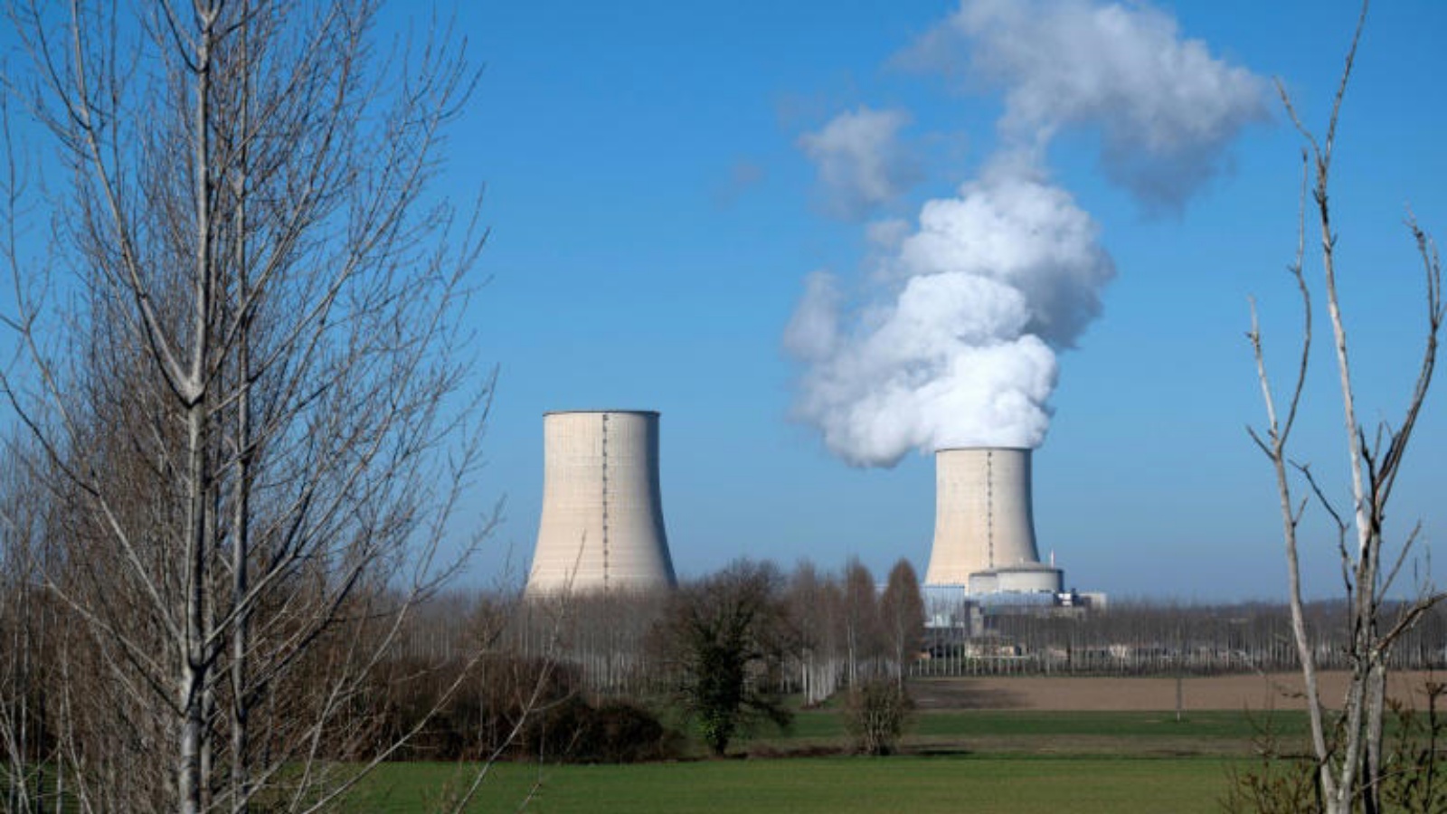 مفاعل غولفيش النووي في جنوب غرب فرنسا في 9 فبراير 2023