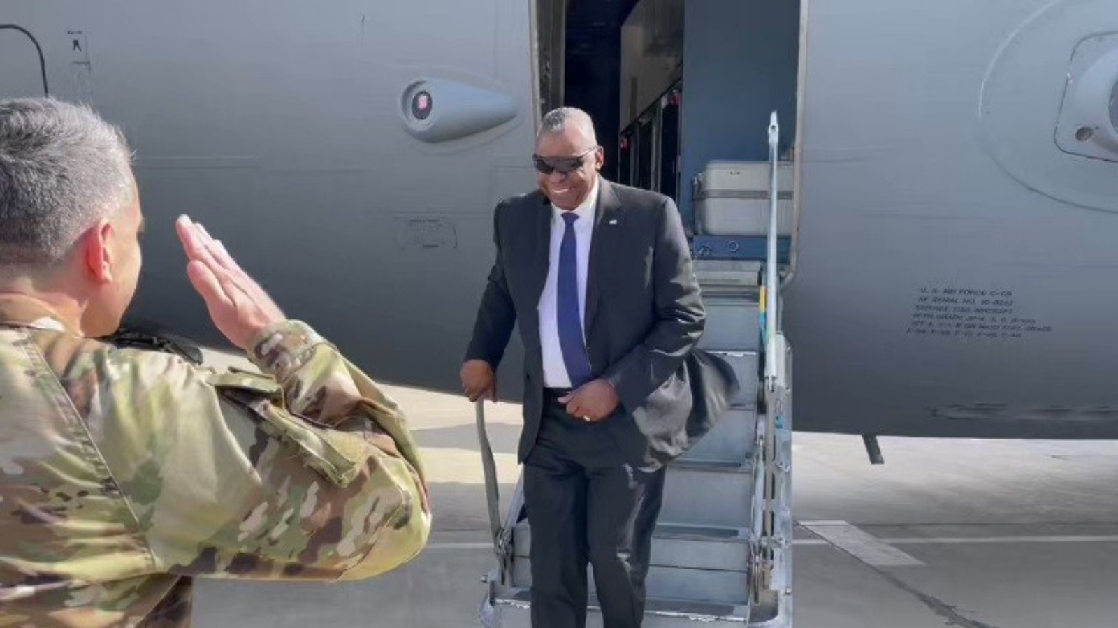 وزير الدفاع الأميركي لويد أوستن يصل إلى بغداد في زيارة غير معلنة