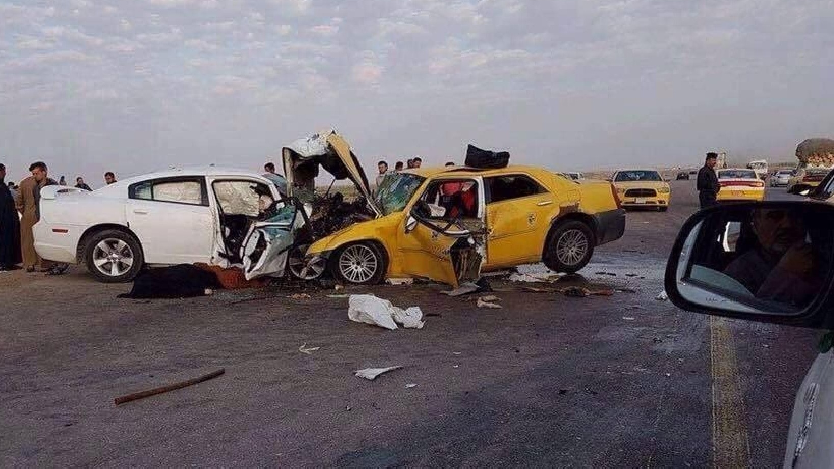 أُعلِنَ في بغداد الاثنين 13 آذار\مارس 2023 عن تجاوز عدد ضحايا الحوادث المرورية في البلاد العام الماضي الـ 11 الف قتيلا (التخطيط)