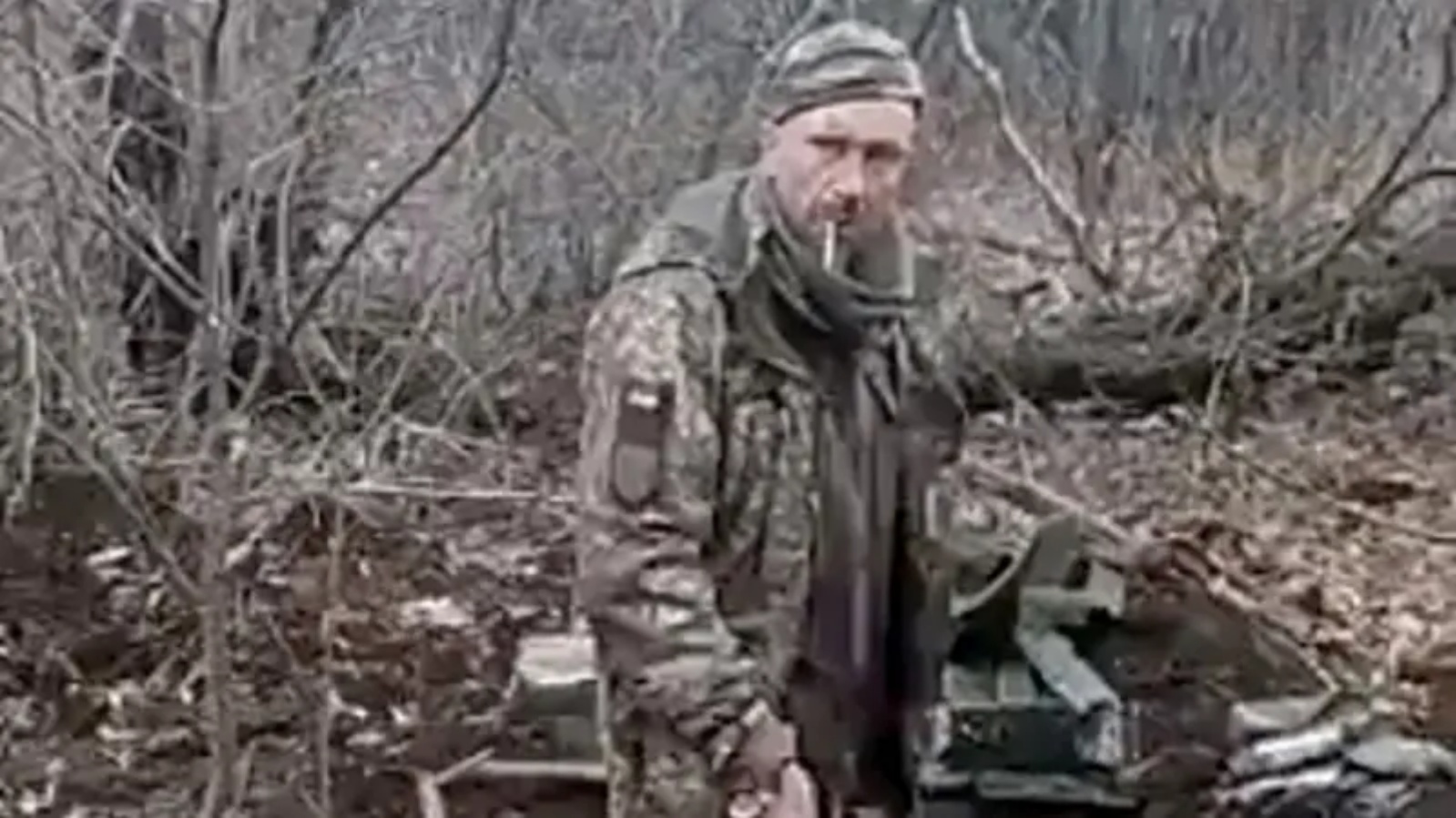 الجندي الأوكراني أولكسندر إيغوروفيتش ماتسيفسكي 