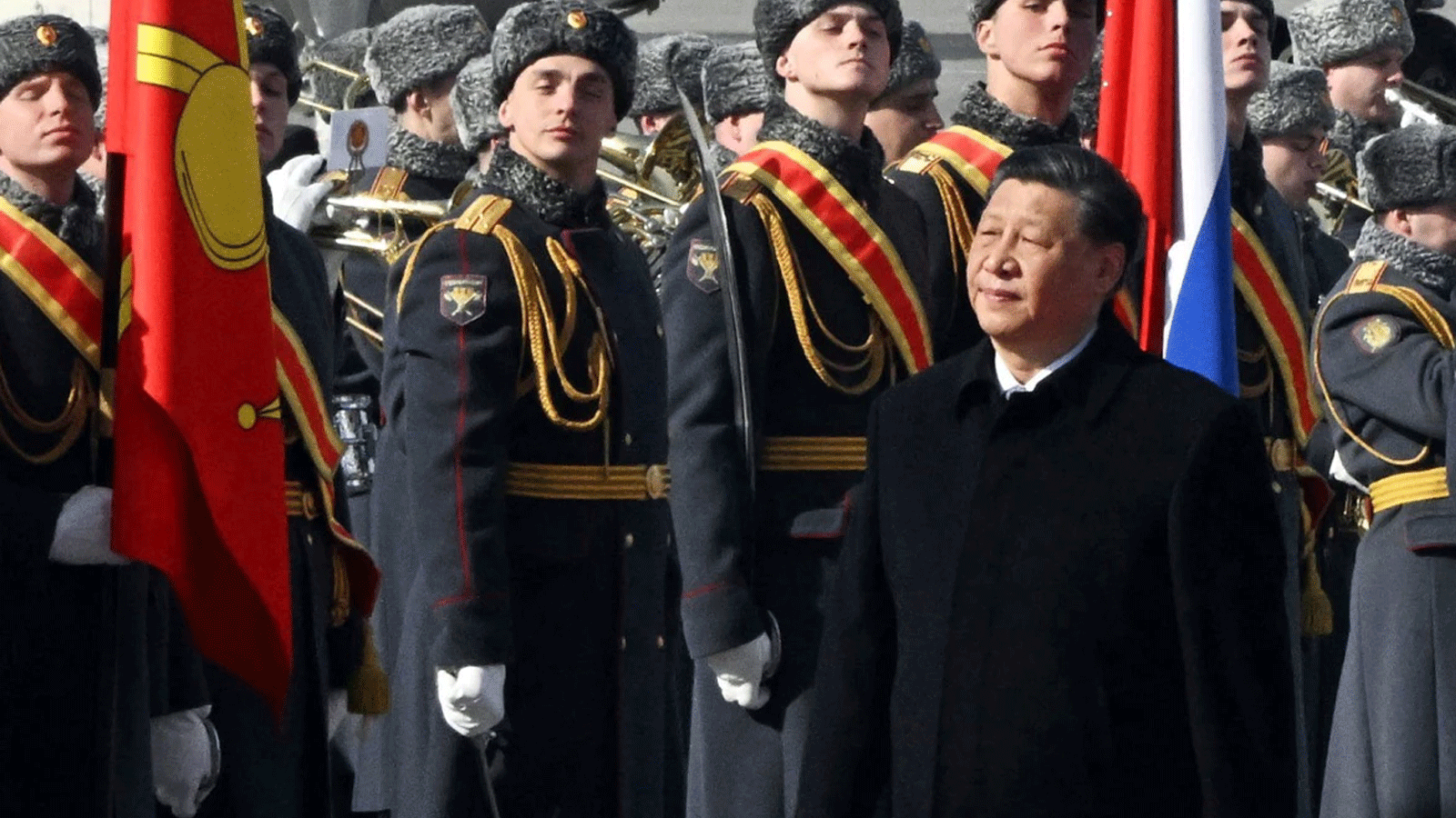 الرئيس الصيني يصل الى العاصمة الروسية