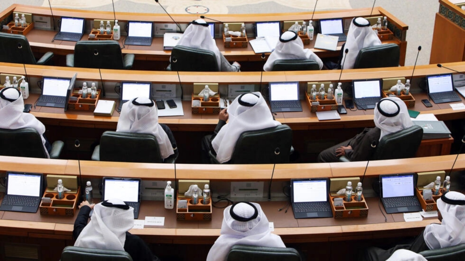 جلسة لمجلس الأمة الكويتي في 5 يناير 2021