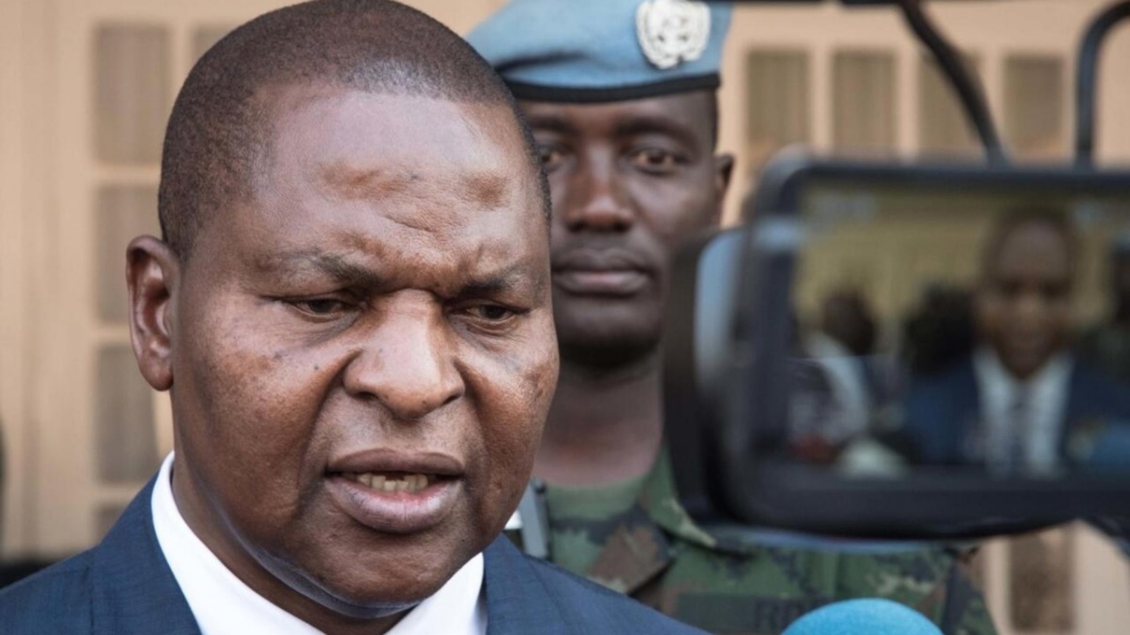 رئيس جمهورية أفريقيا الوسطى فوستين أرشانج تواديرا