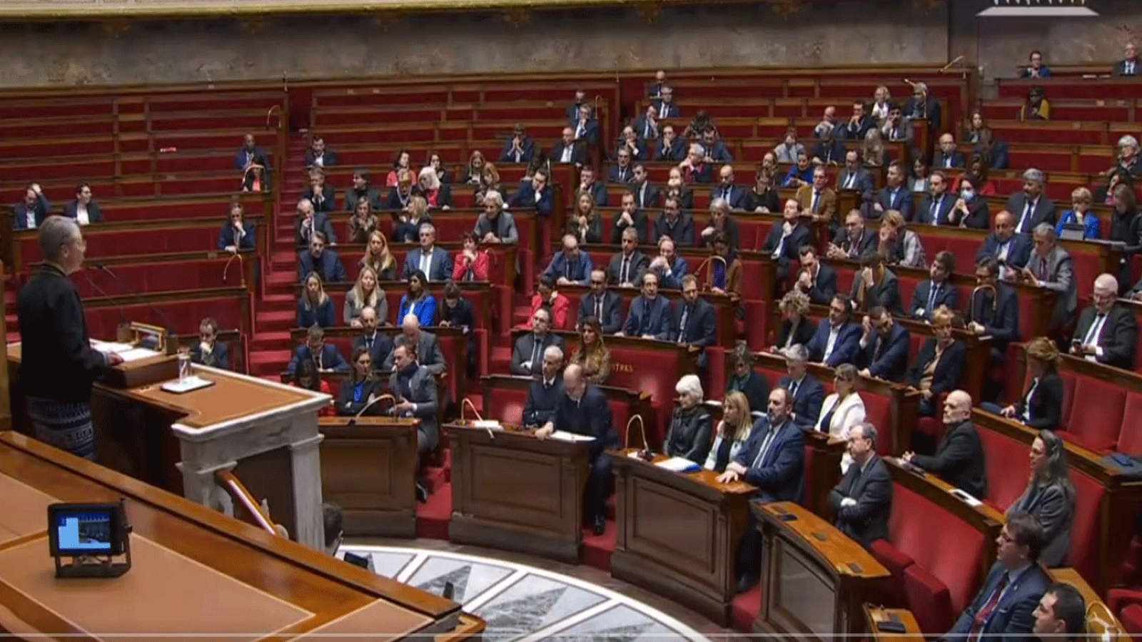لقطة أرشيفية من اجتماعات البرلمان الفرنسي