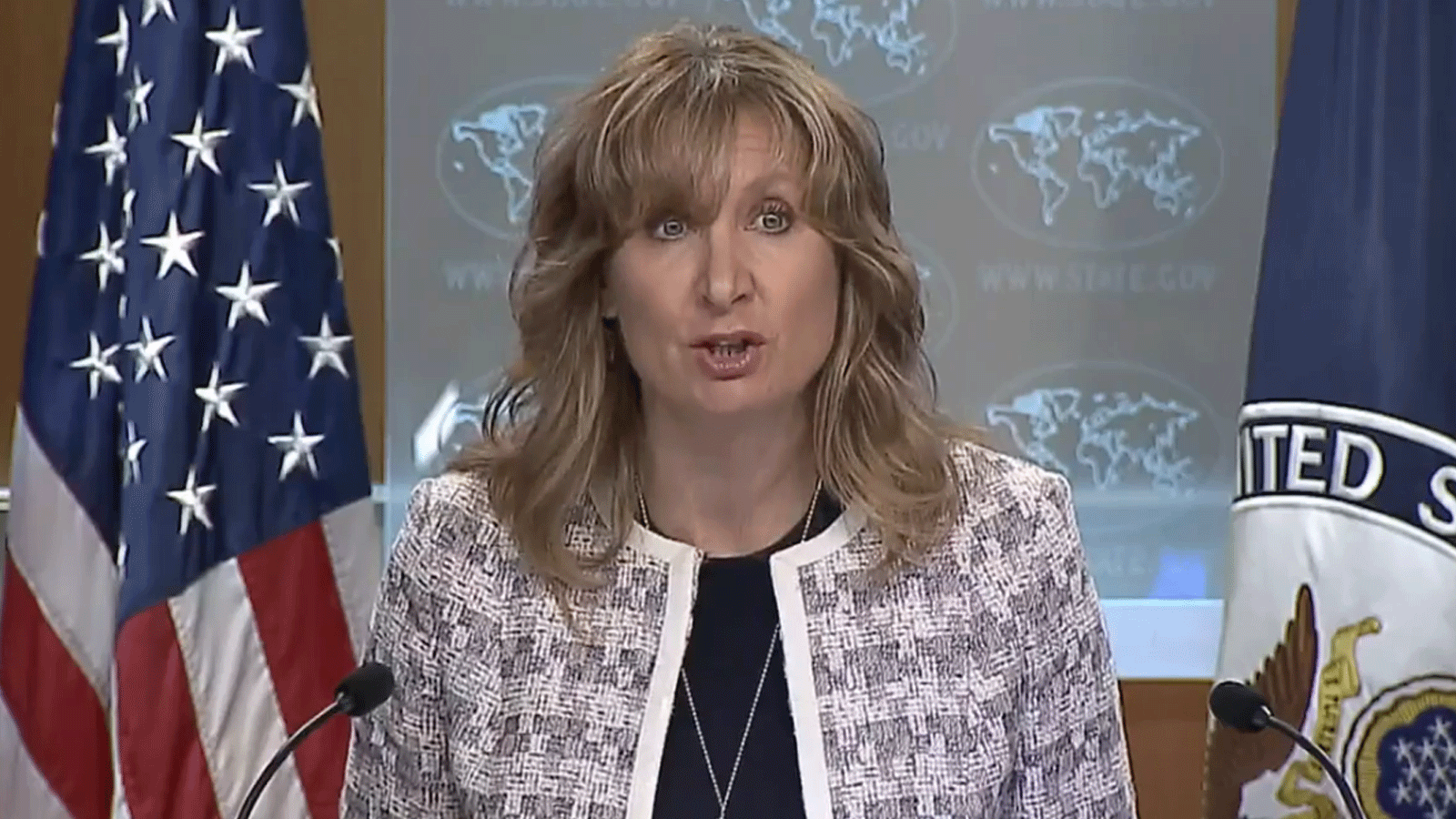 السفيرة الأميركية المتجولة للقضاء الجنائي العالمي بيث فان شاك 