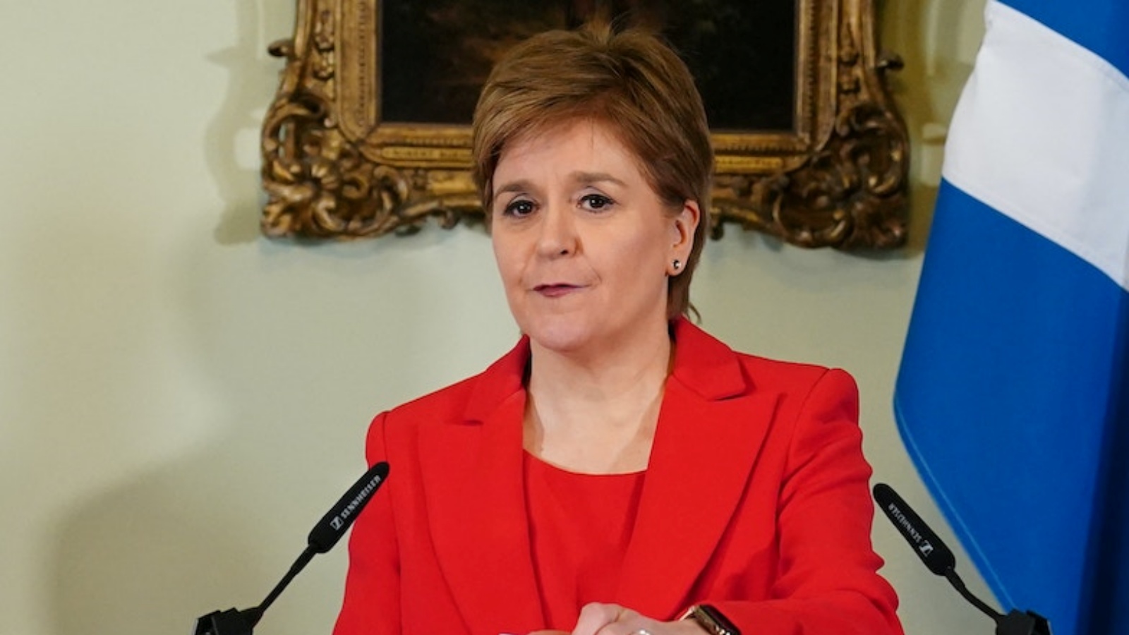 رئيسة وزراء اسكوتلندا السابقة نيكولا ستيرجن 