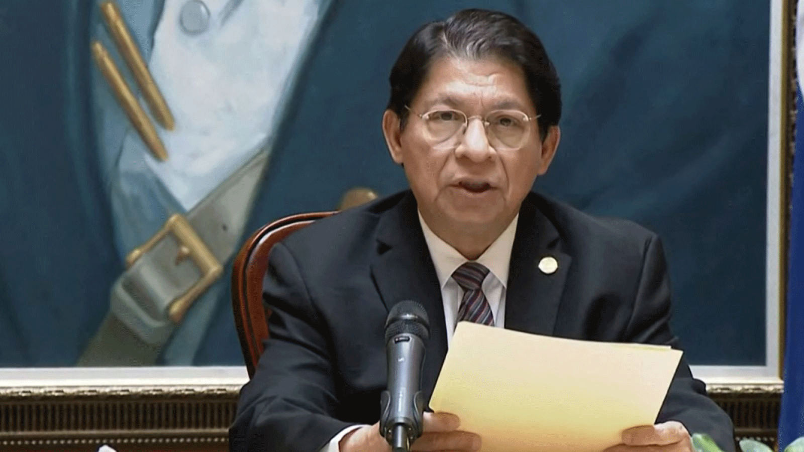 وزير خارجية نيكاراغوا دينيس مونكادا