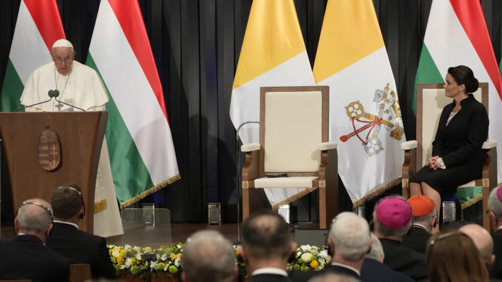 البابا فرنسيس يدعو في المجر الى استعادة روح السلام الأوروبية