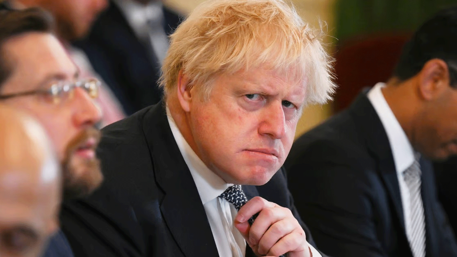 صورة أرشيفية خلال ولاية جونسون رئيسًا للوزراء في بريطانيا