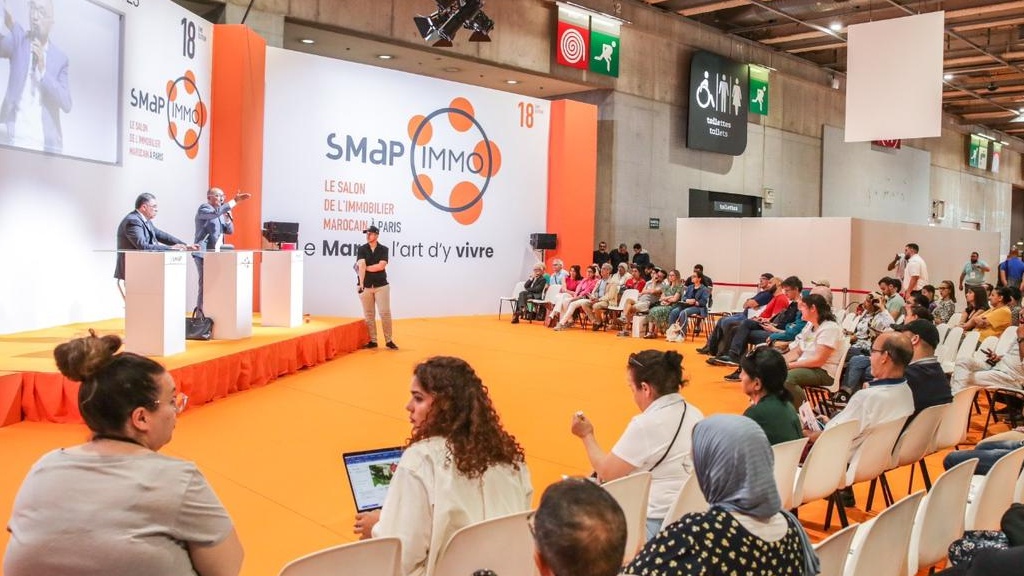 جانب من فعاليات معرض العقار المغربي في باريس 