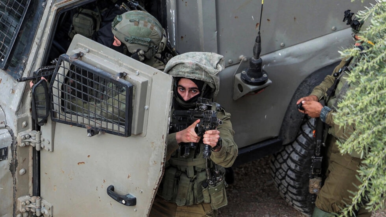 جنود الجيش الإسرائيلي في جنين
