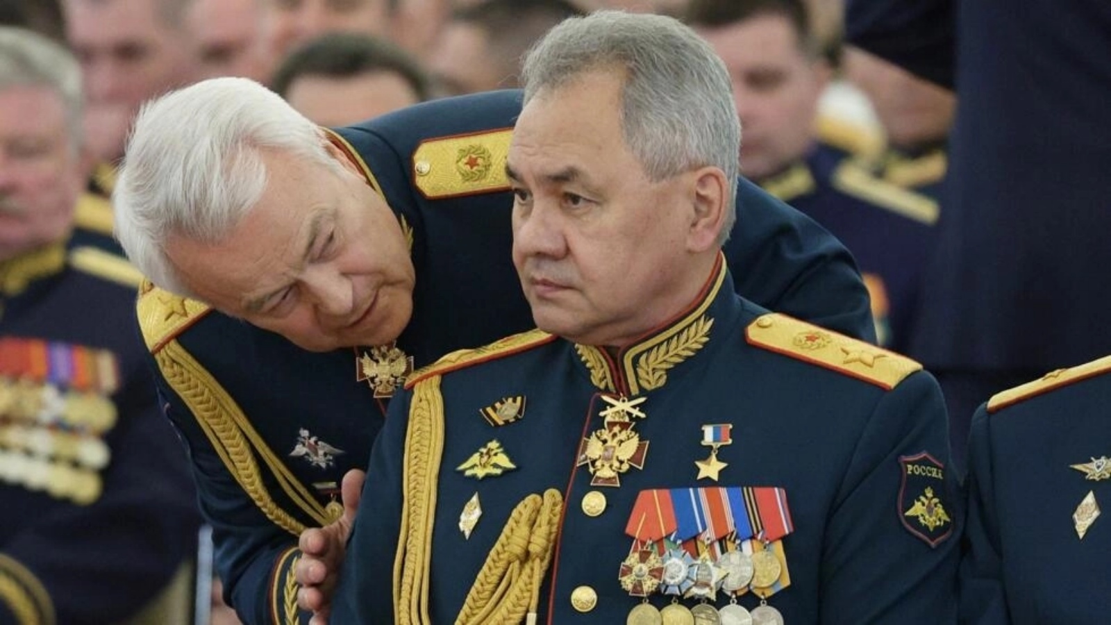 وزير الدفاع الروسي سيرغي شويغو في الكرملين، موسكو في 21 يونيو 2023