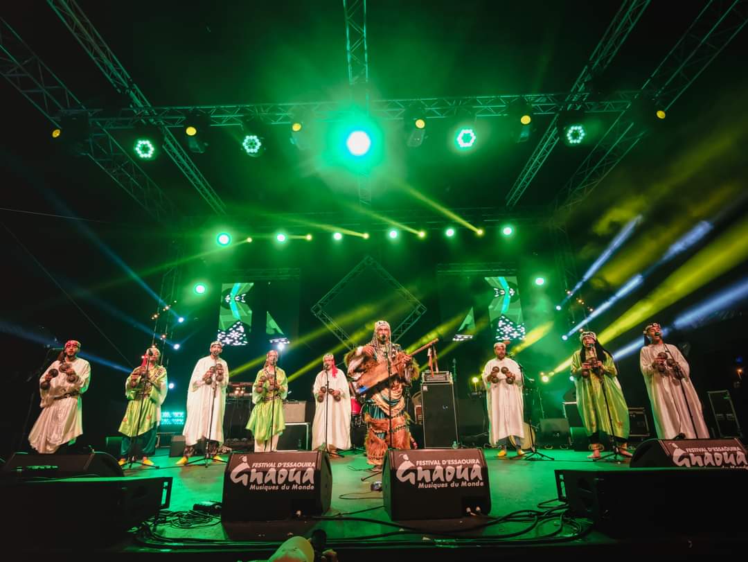 جانب  من حفلات مهردان كناوة في الصويرة 