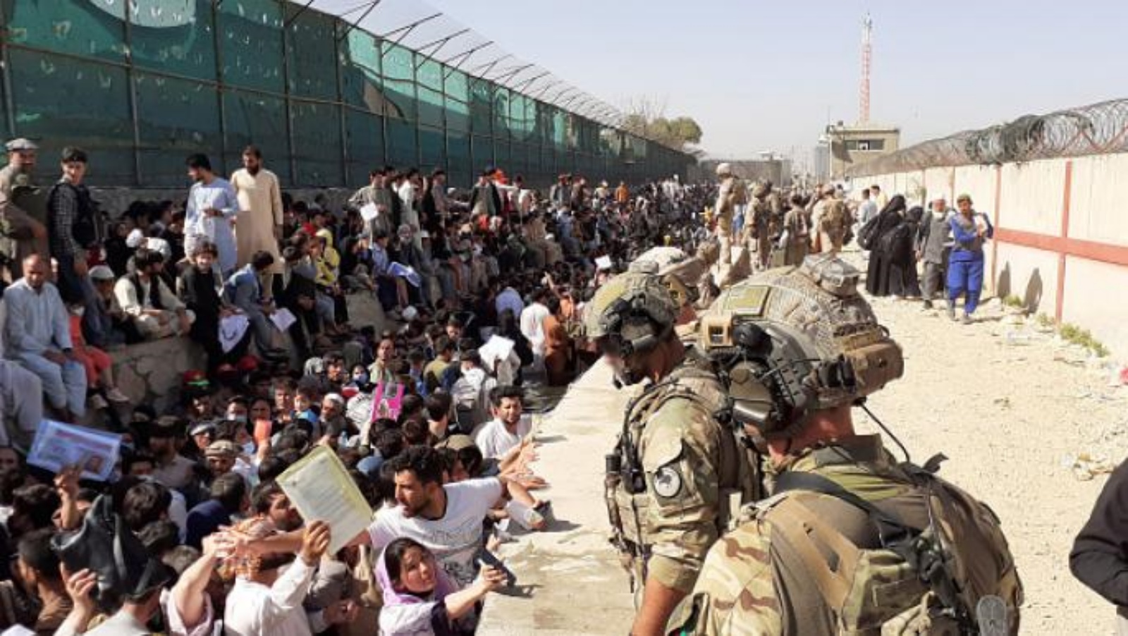 مطار كابول شهد فوضى كبيرة إبان إعلان أميركا الانسحاب من أفغانستان