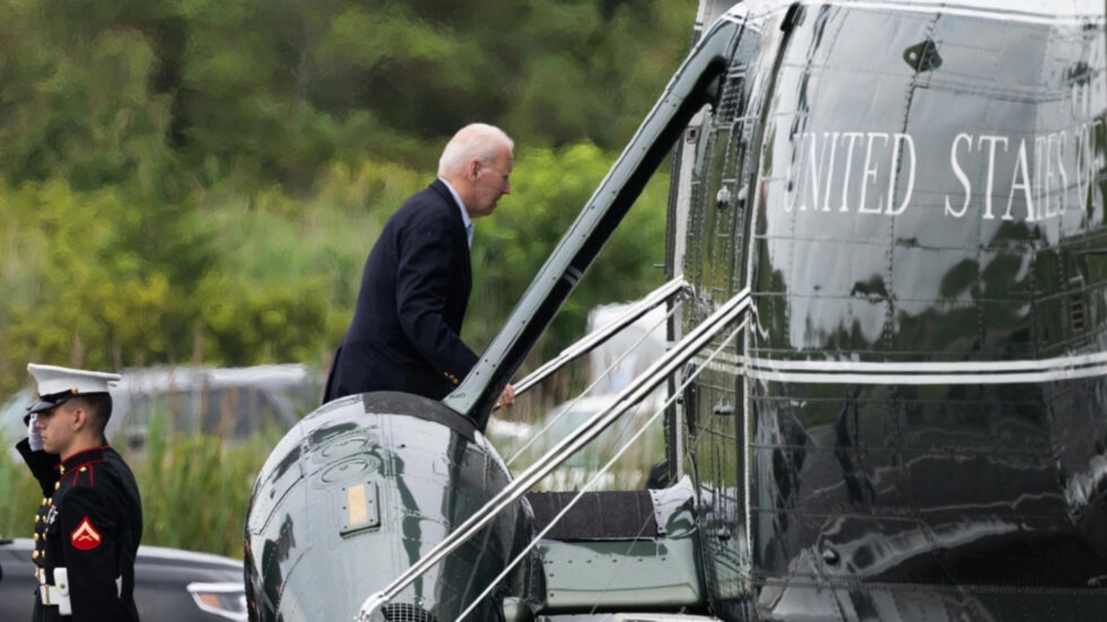 الرئيس الأميركي جو بايدن في ديلاوير في 7 يوليو 2023 