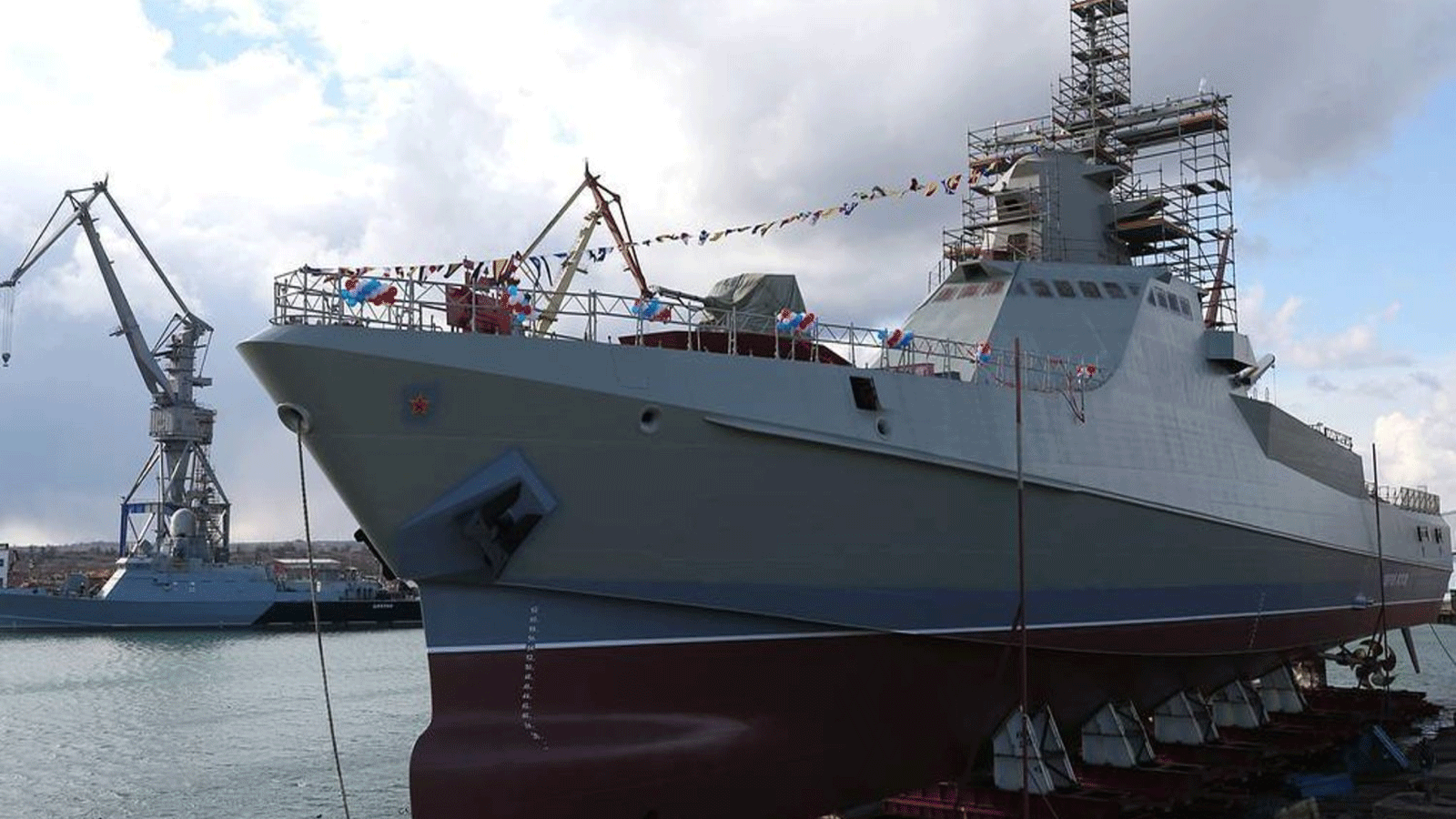صورة لسفينة «سيرغي كوتوف» (Tass)