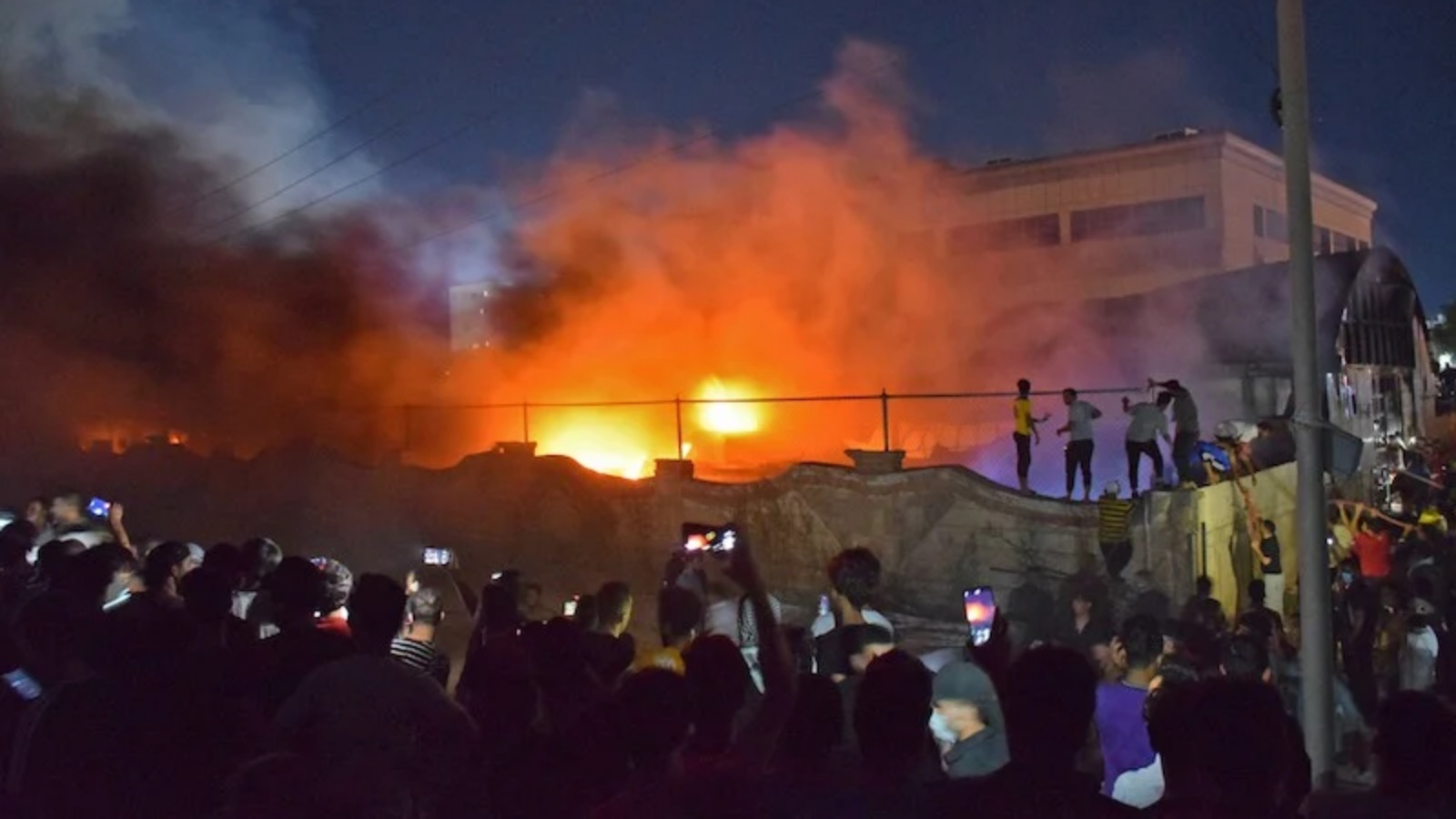 مقتل أربعة أشخاص جراء حريق في كربلاء خلال عاشوراء