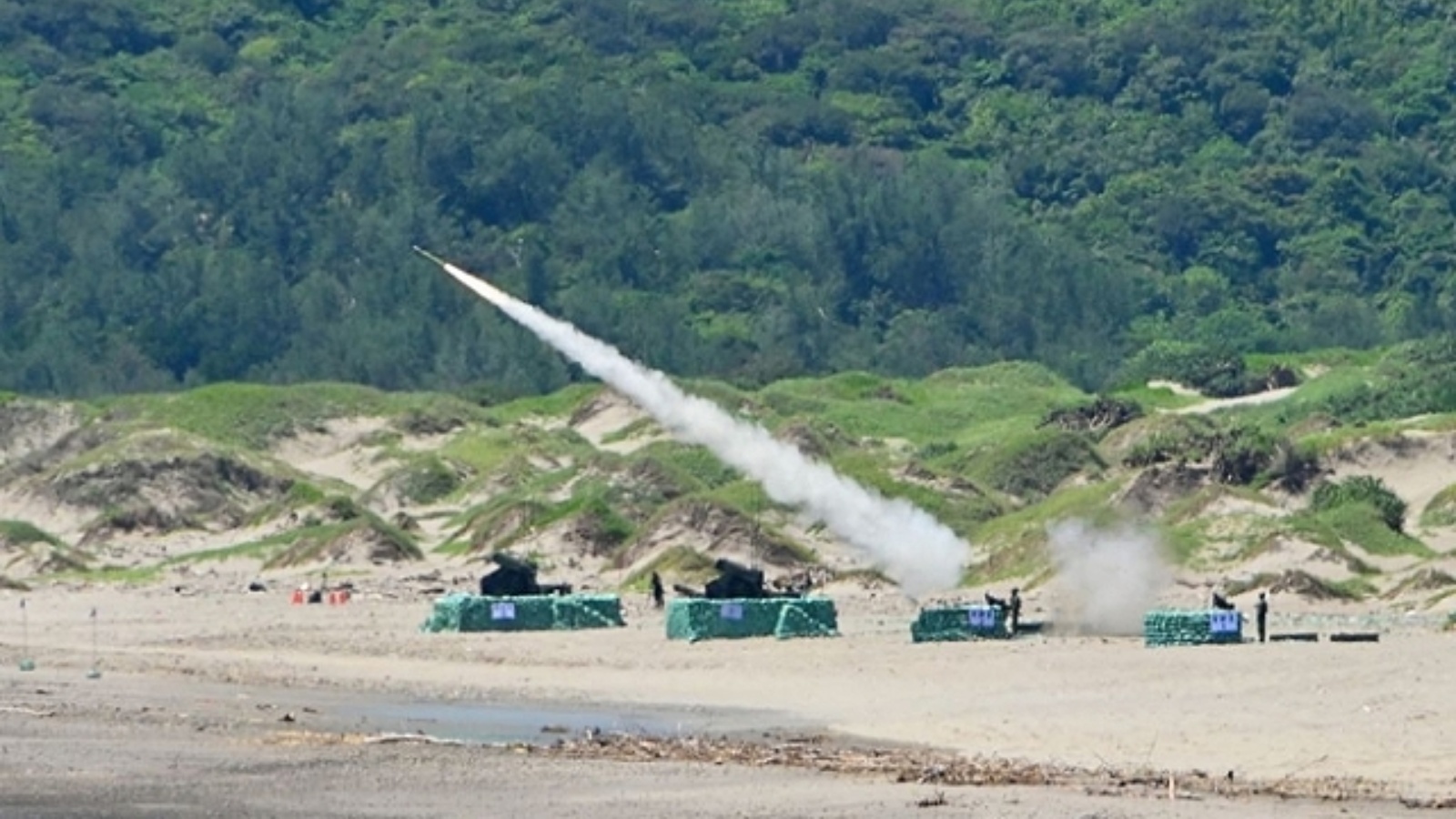 تدريبات عسكرية في تايوان تحاكي الردّ على هجوم صيني محتمل