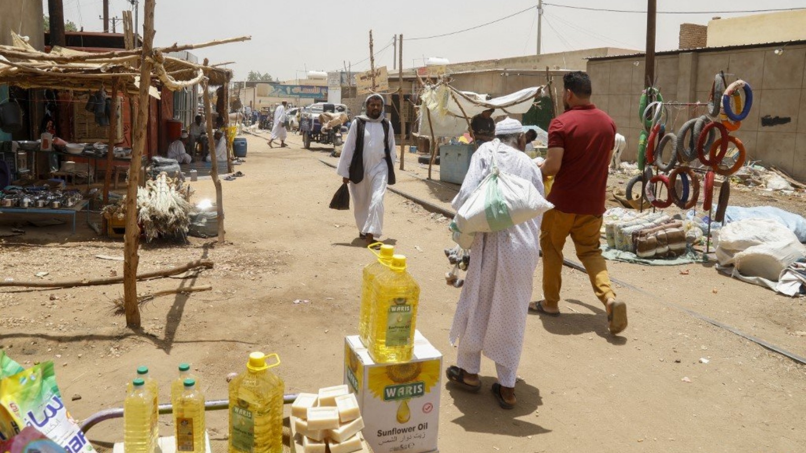 سوق في العاصمة السودانية (توضيحية)