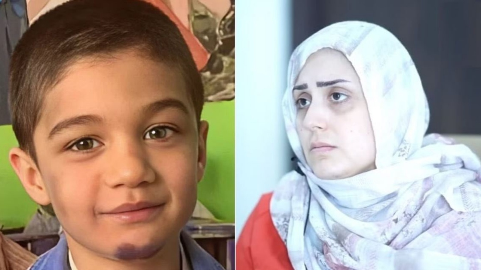 المدانة عذراء الجنابي بقتل الطفل موسى ولاء عبد السين بعد تعذيبه (تويتر)