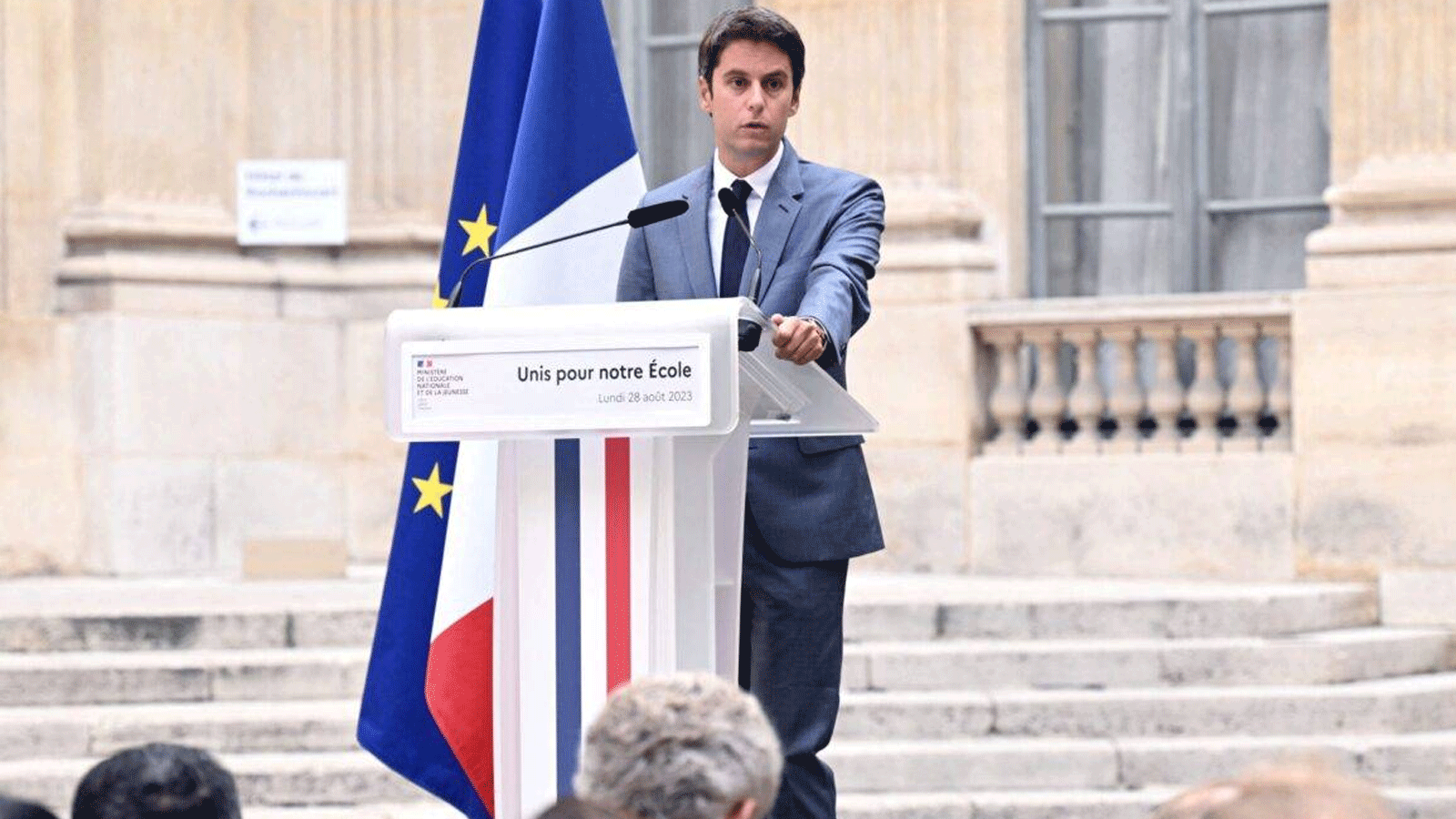 وزير التربية والتعليم الفرنسي غابريال أتال